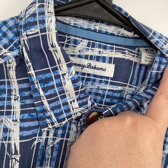 Mens Tommy Bahama Hawaiian‎ Silk Blend Top - Picture 3 of 7